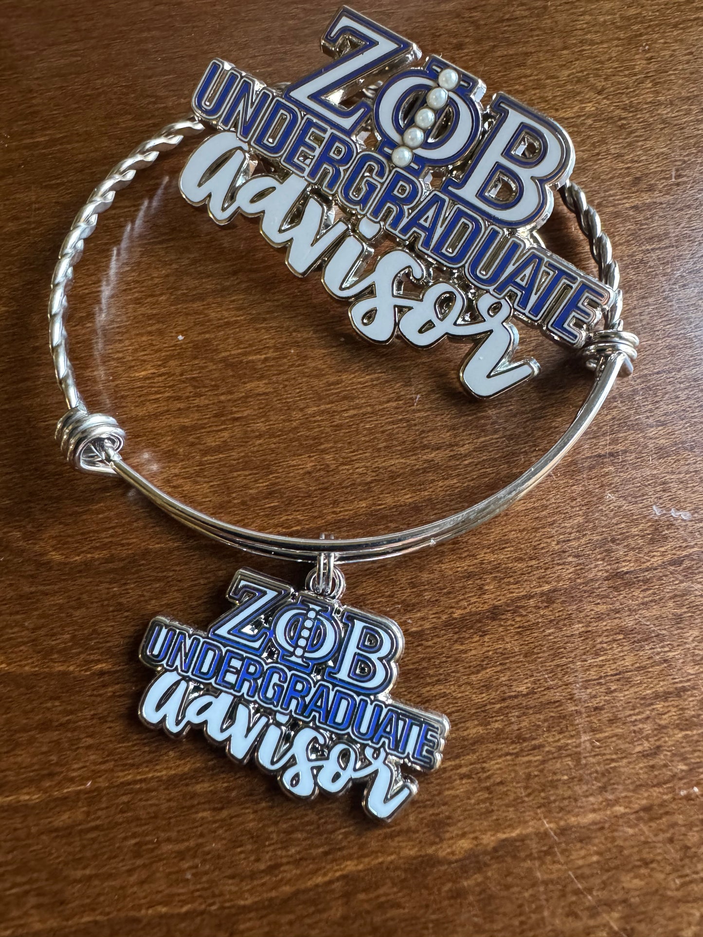 Zeta Undergraduate Advisor Jewelry