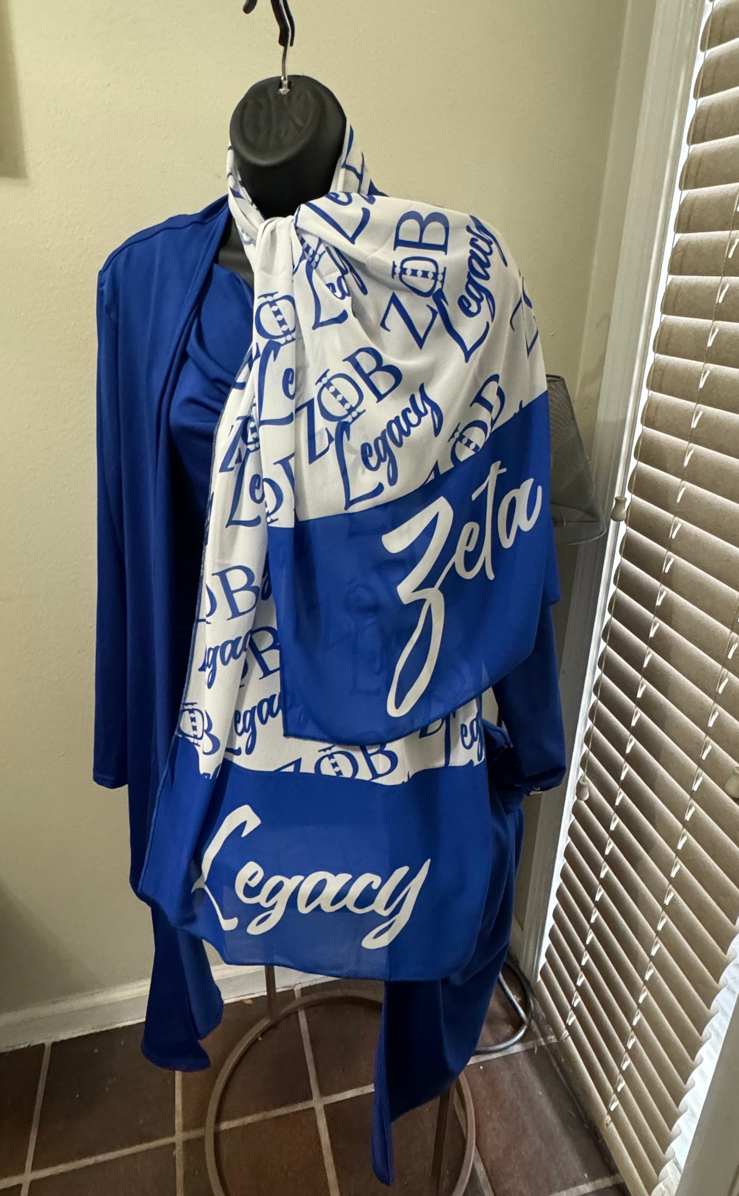 Legacy All Over Chiffon Scarf
