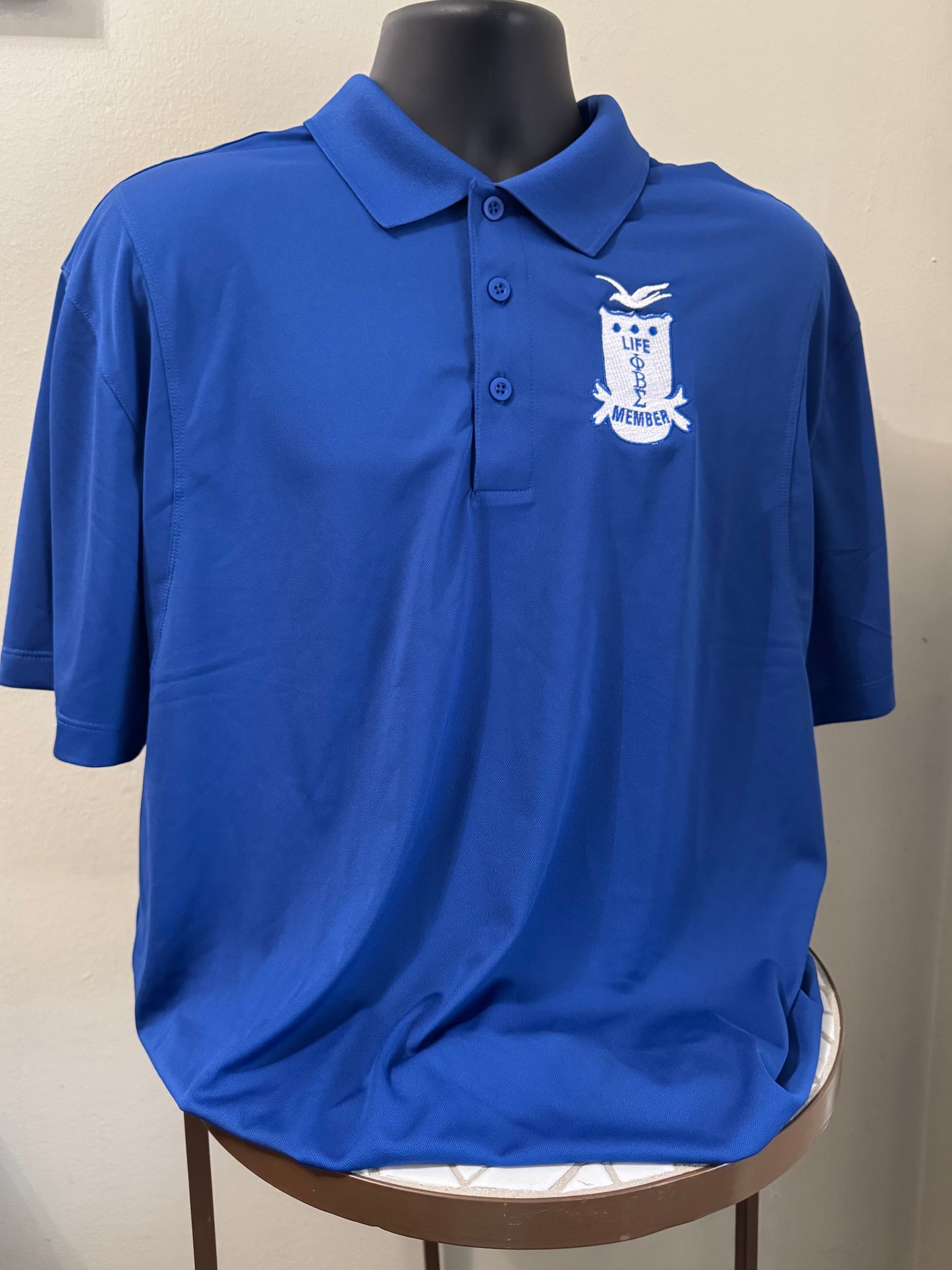Phi Beta Sigma LM Polo (Royal w/LM Logo)