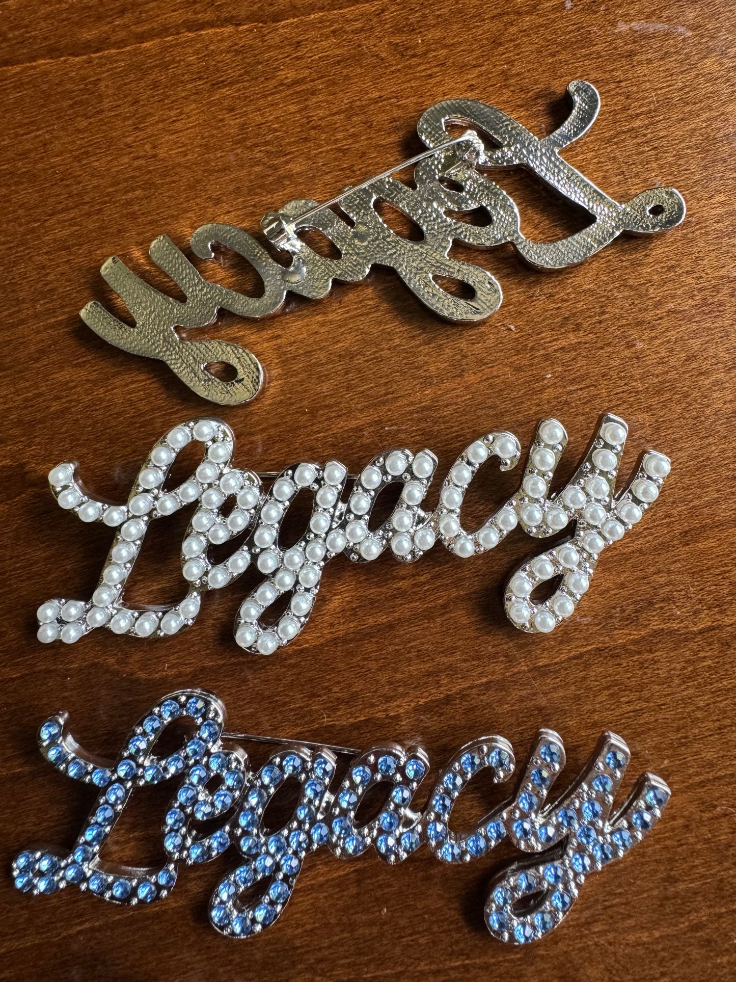 Legacy Luxurious Lapel Pin (4 inch)