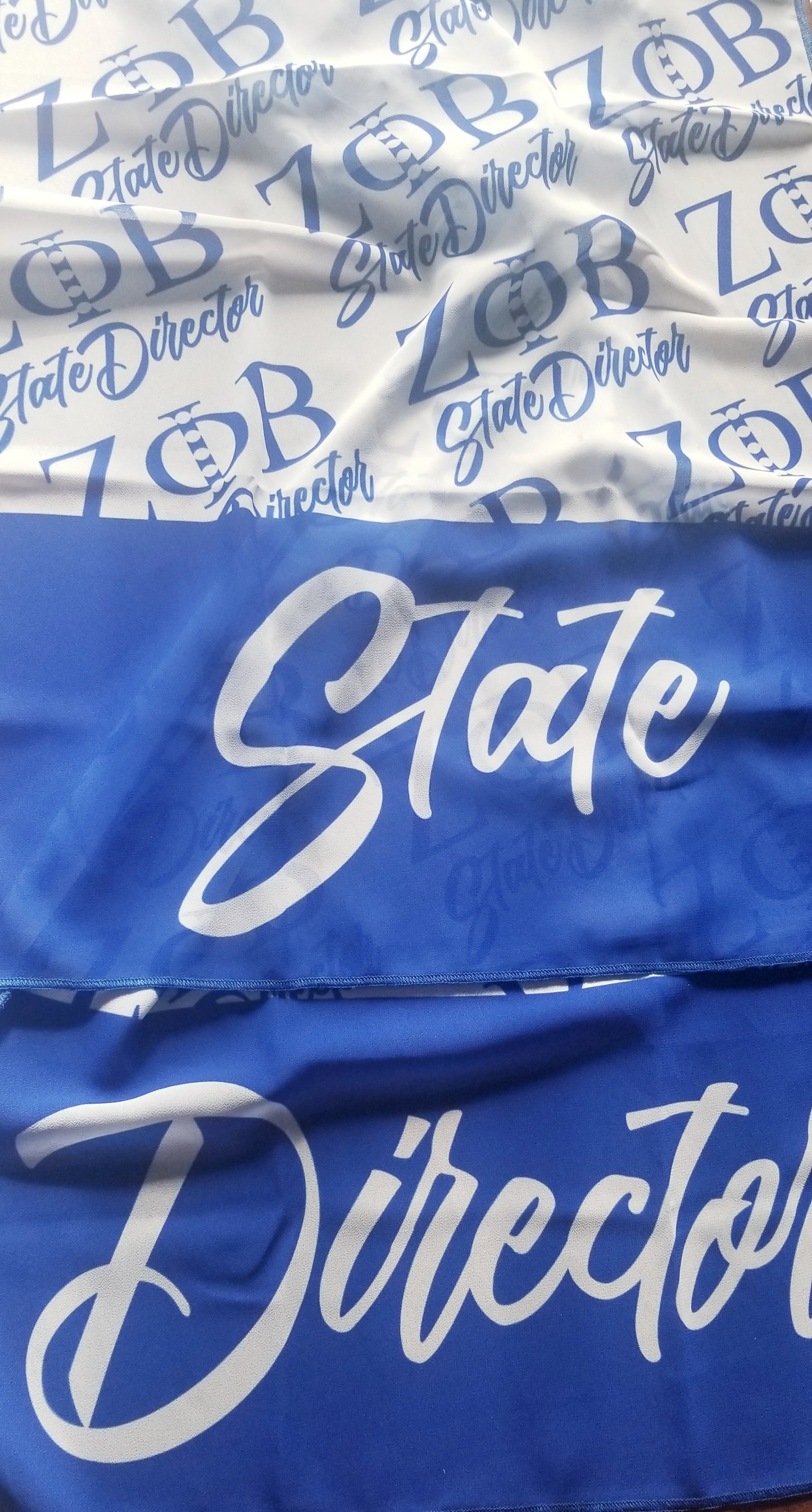 State Director Chiffon Scarf