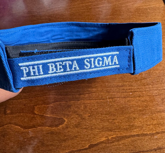 Phi Beta Sigma Visor