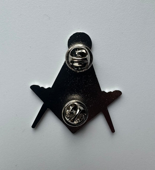 Masonic Compass Pin