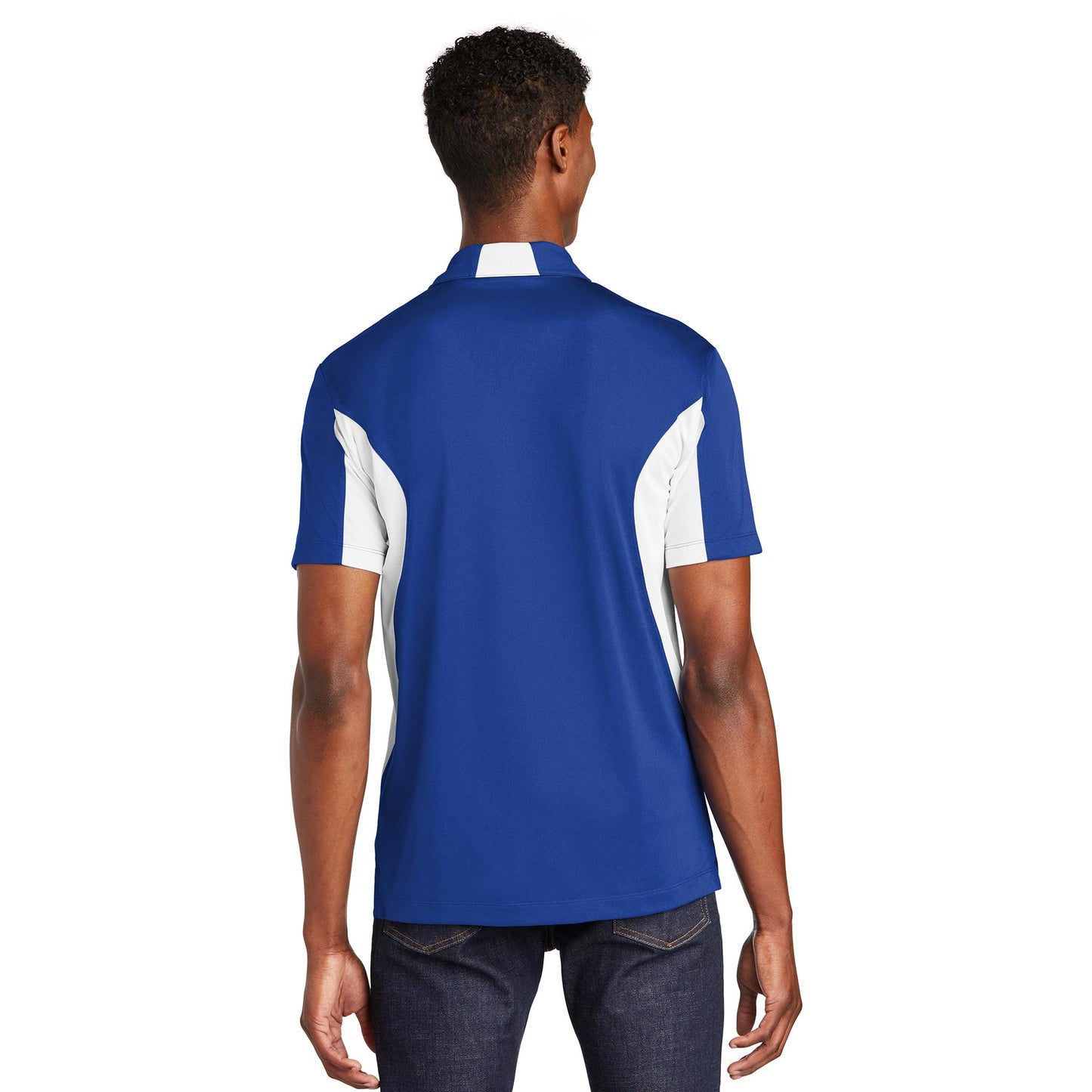 Phi Beta Sigma STATE OF MI Dri-Fit Royal & WHITE Polo