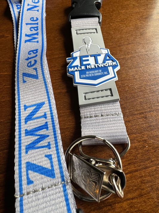 Zeta Male Network Premium Lanyard