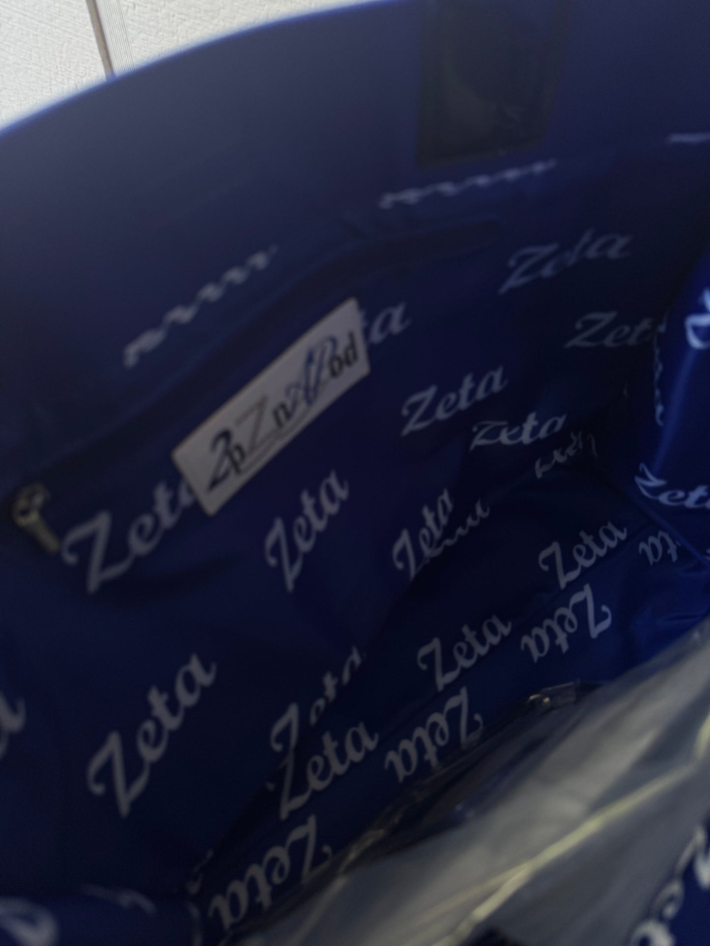Zeta Nylon Tote Bag