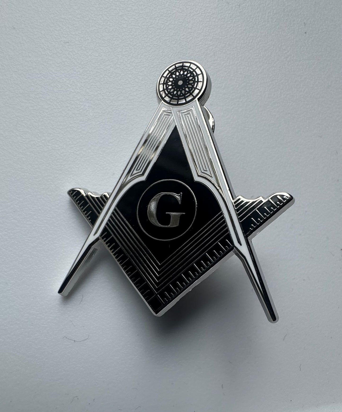 Masonic Compass Pin