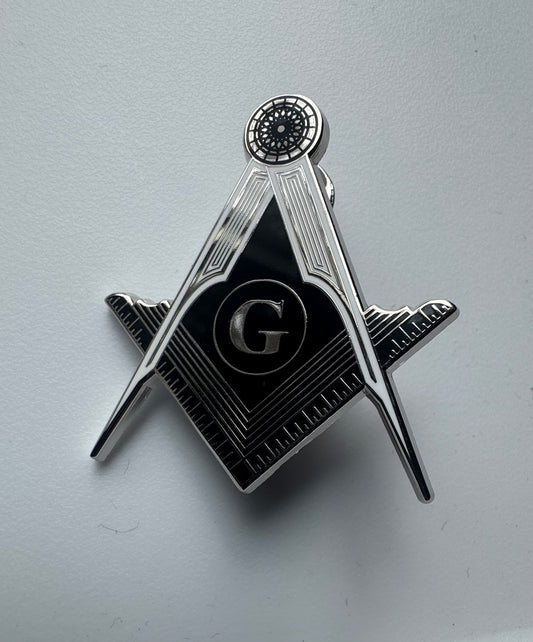 Masonic Compass Pin