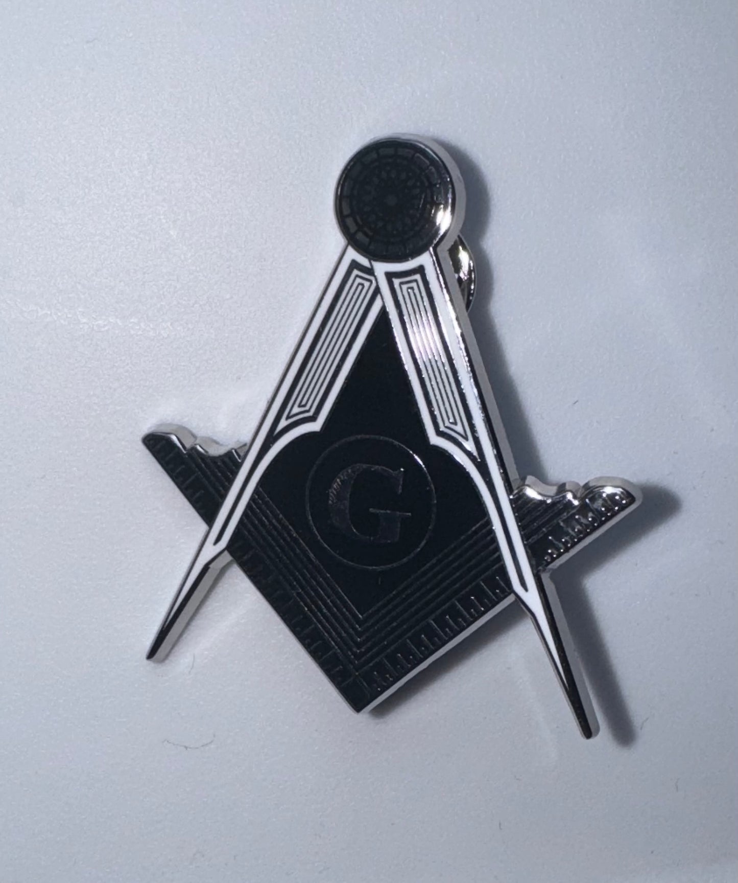 Masonic Compass Pin