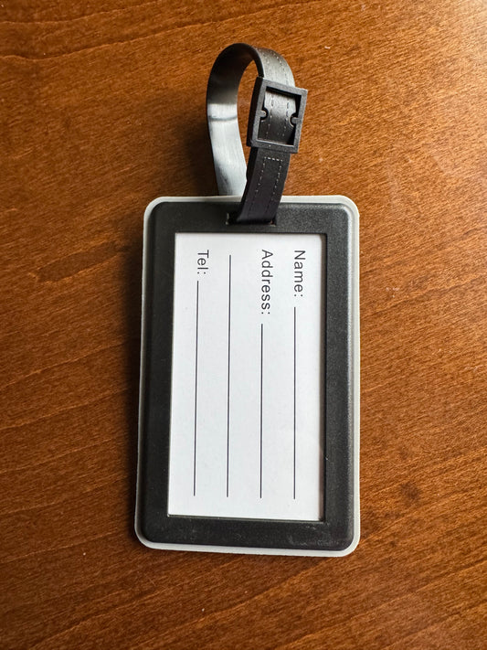 Zeta Male Network Luggage Tag