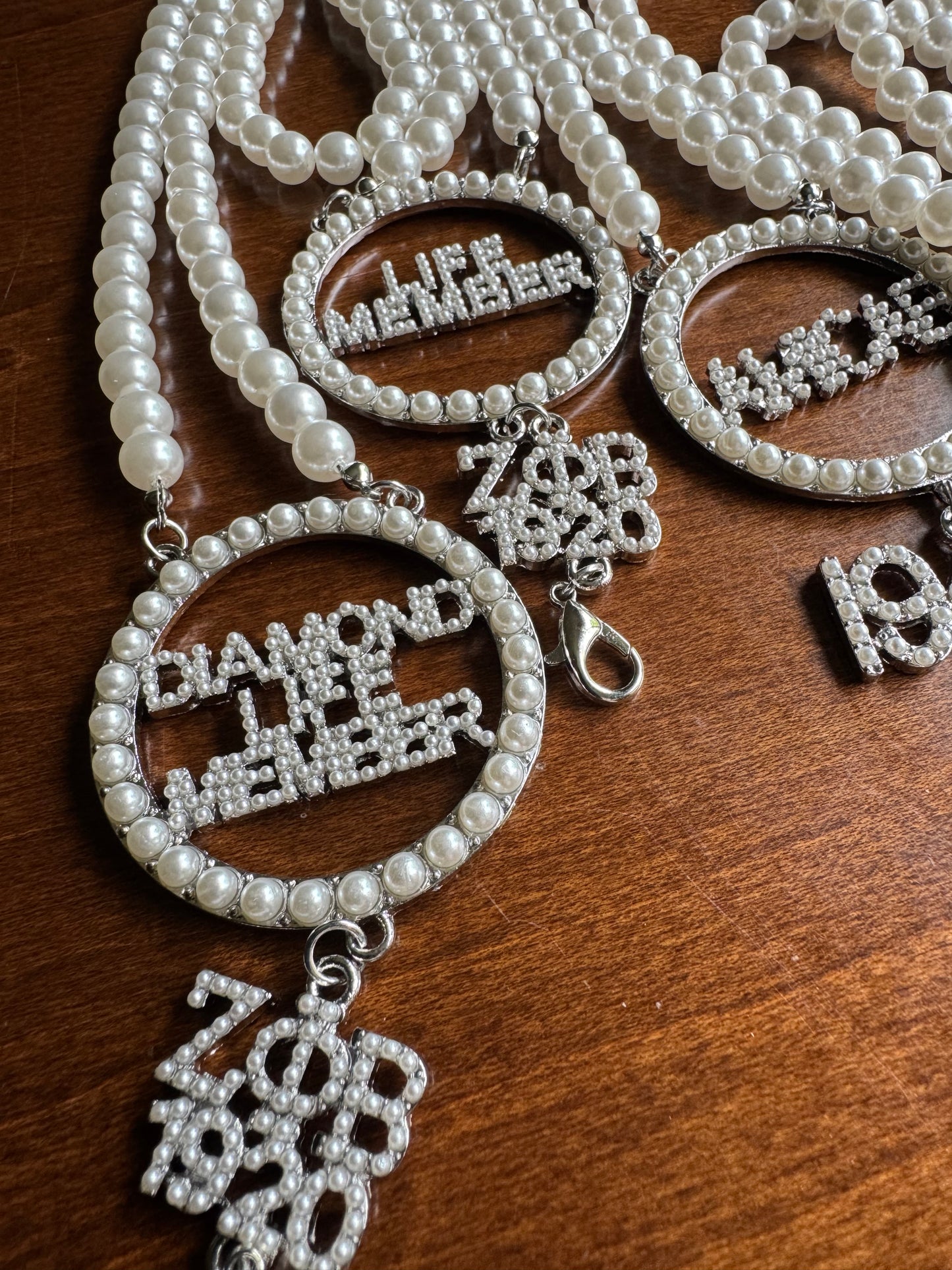 Pearl Badge & Phone Lanyards