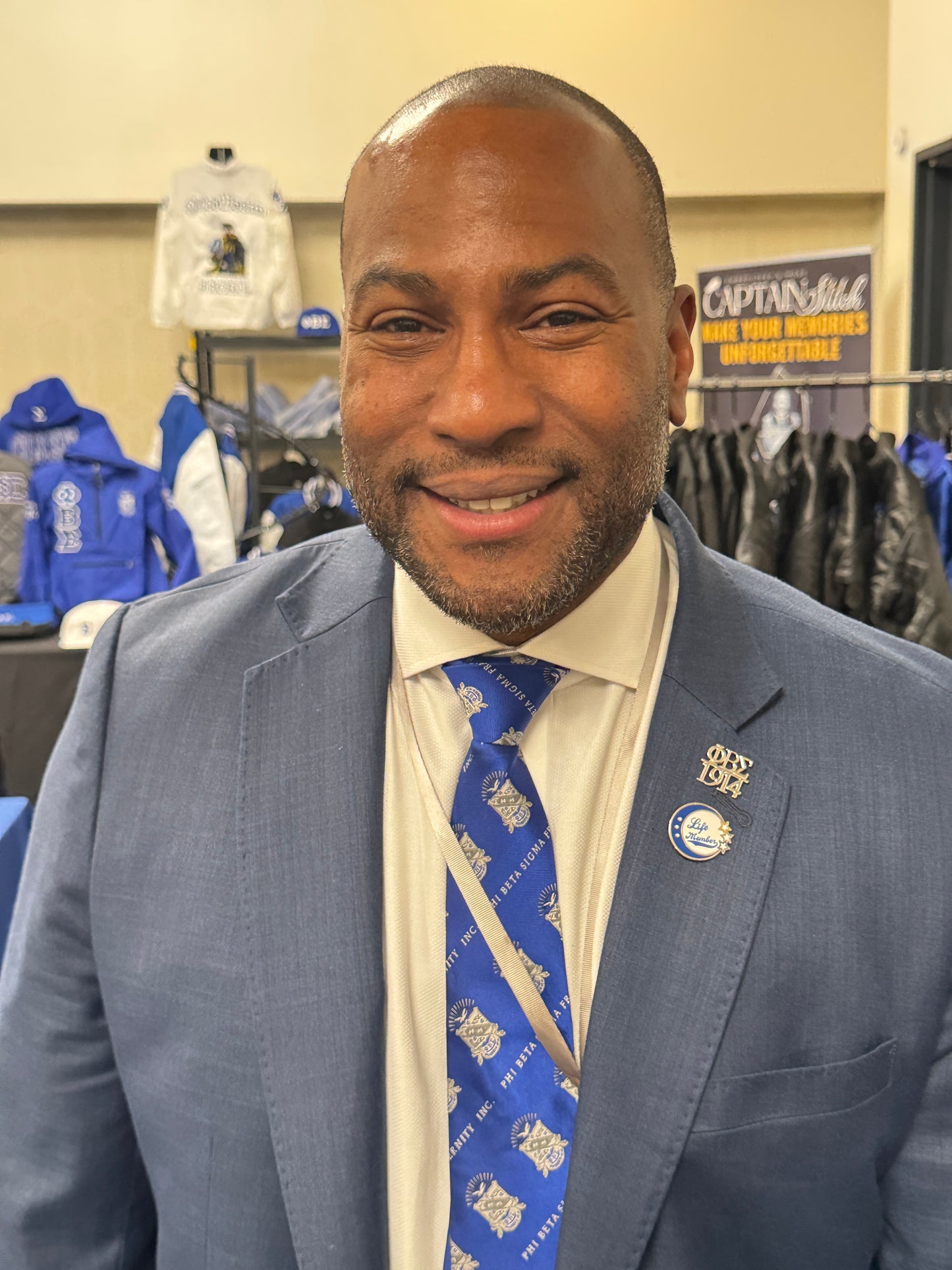 Phi Beta Sigma Life Member lapel pin