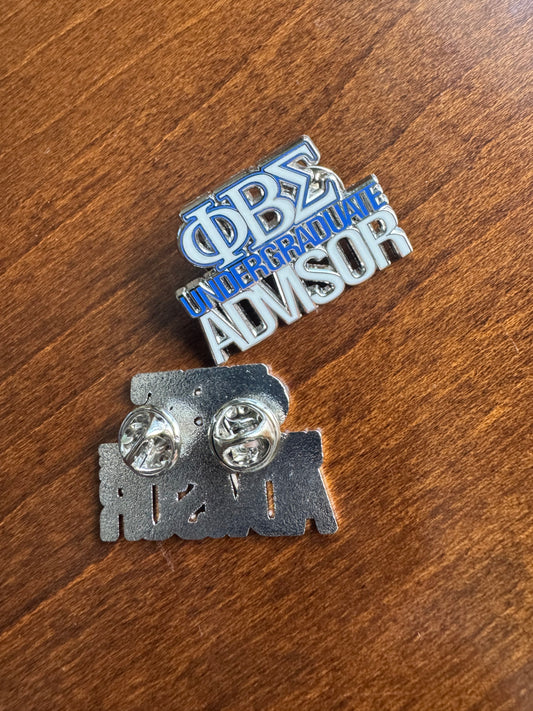 Sigma Undergraduate Advisor Lapel Pin