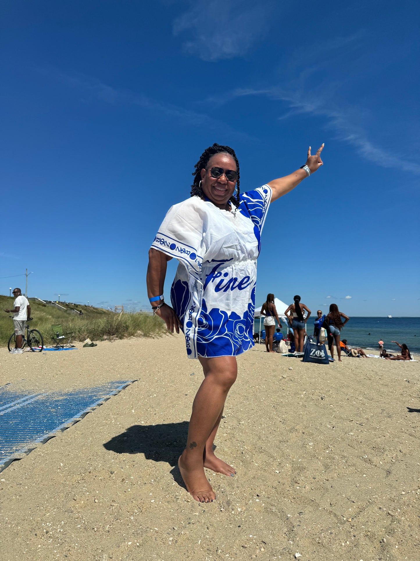 Finer Beach Cover-up (White)