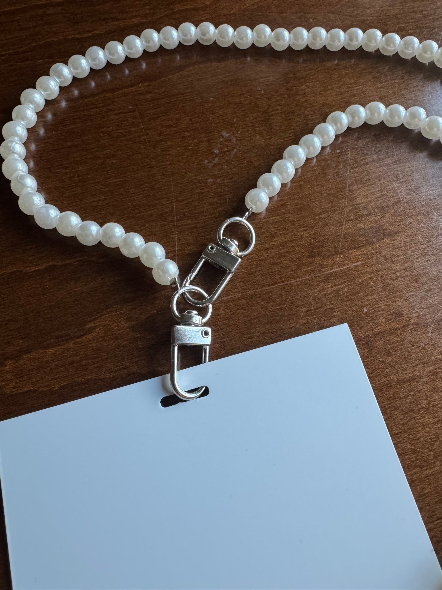 Pearl Badge & Phone Lanyards