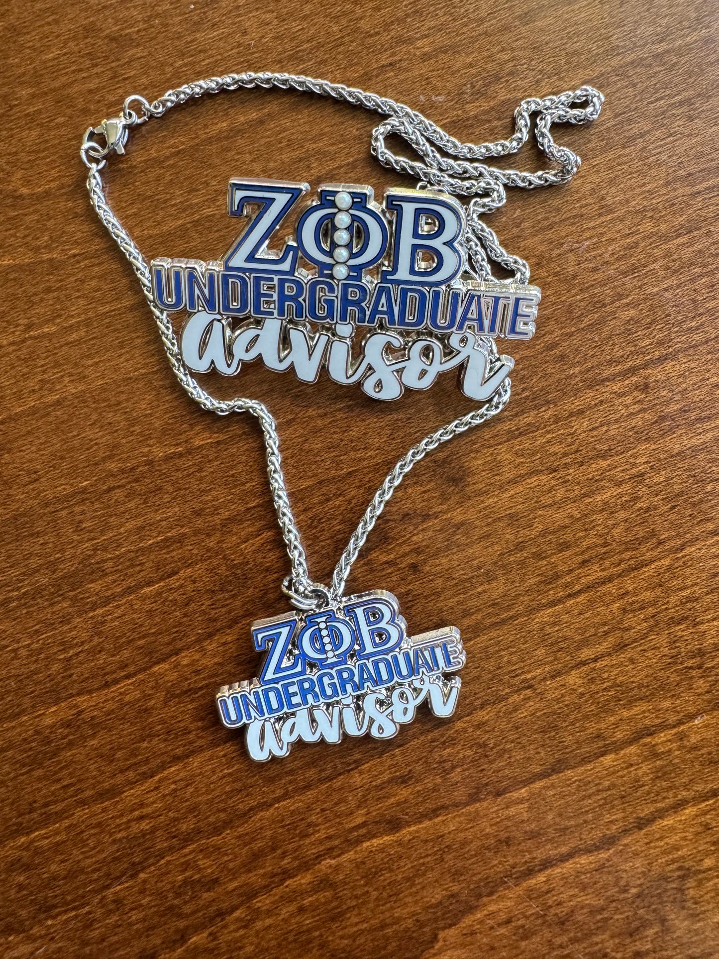 Zeta Undergraduate Advisor Jewelry