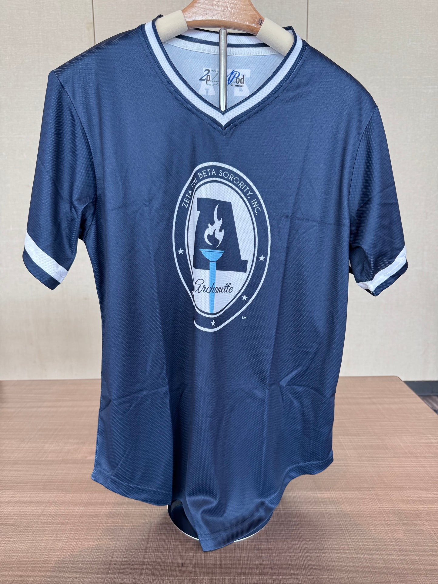 Zeta YOUTH AUXILIARIES Official Logo Jerseys
