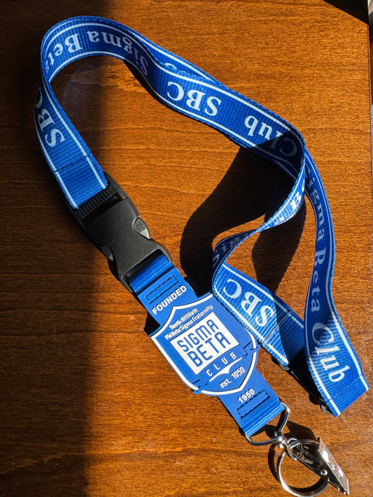 Sigma Beta Club Premium Lanyard