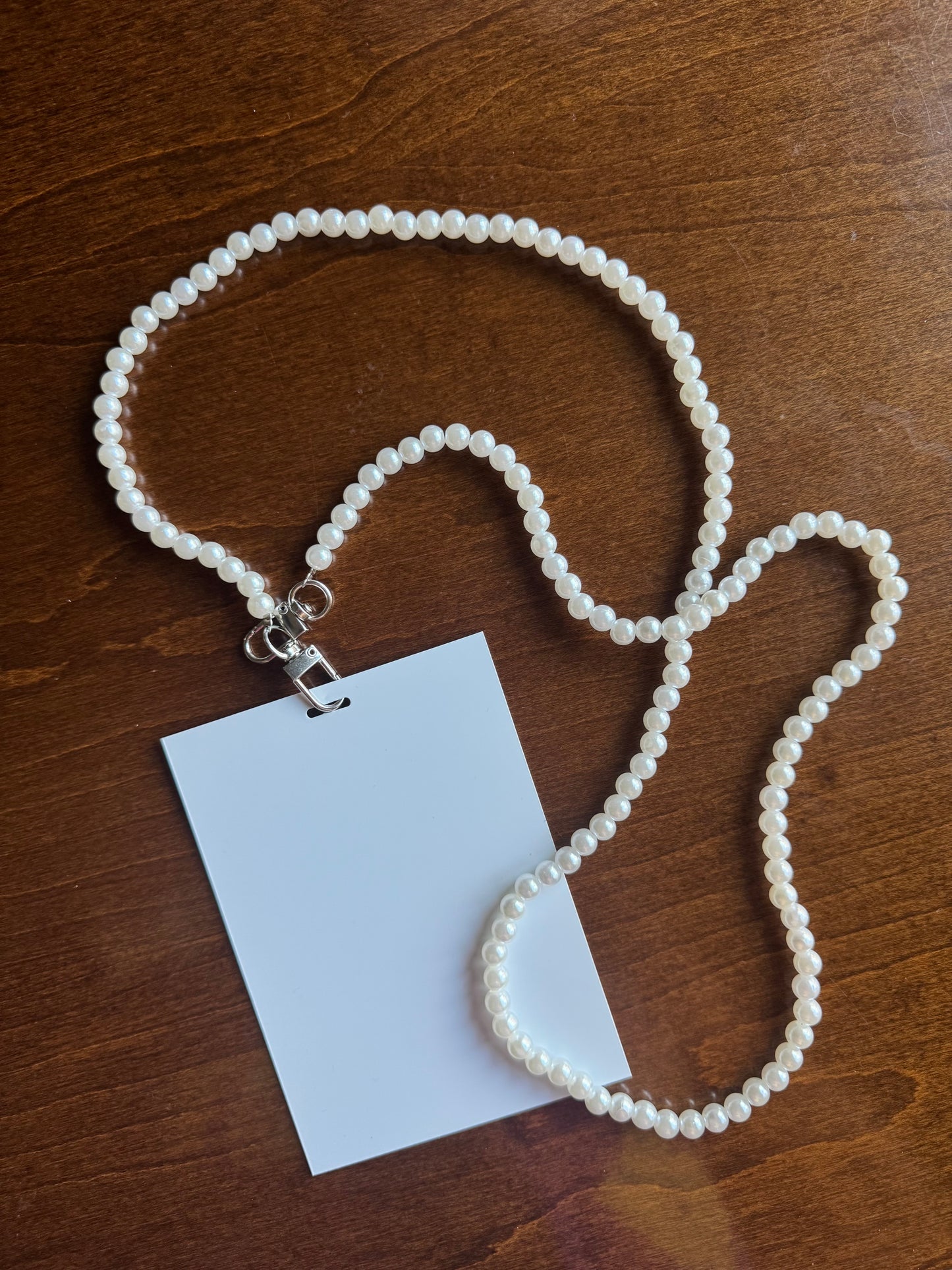 Pearl Badge & Phone Lanyards