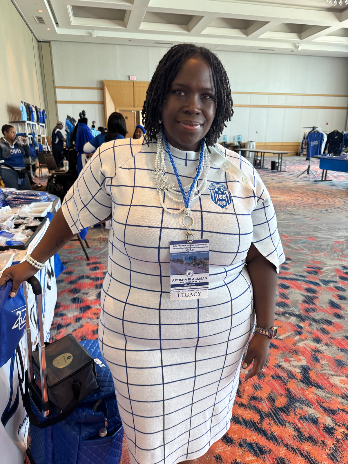 Pearl "Clustered" Lanyard