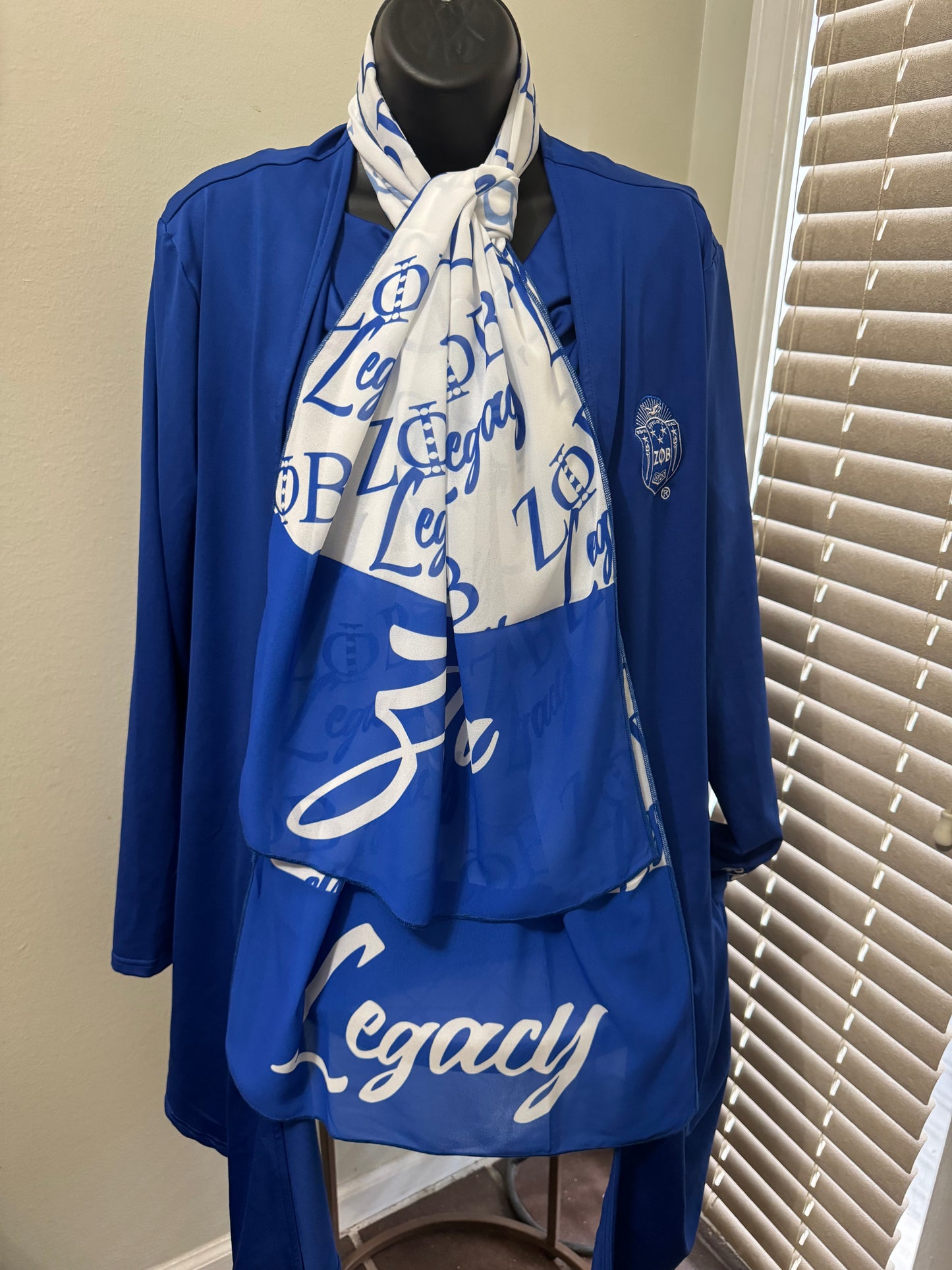 Legacy All Over Chiffon Scarf