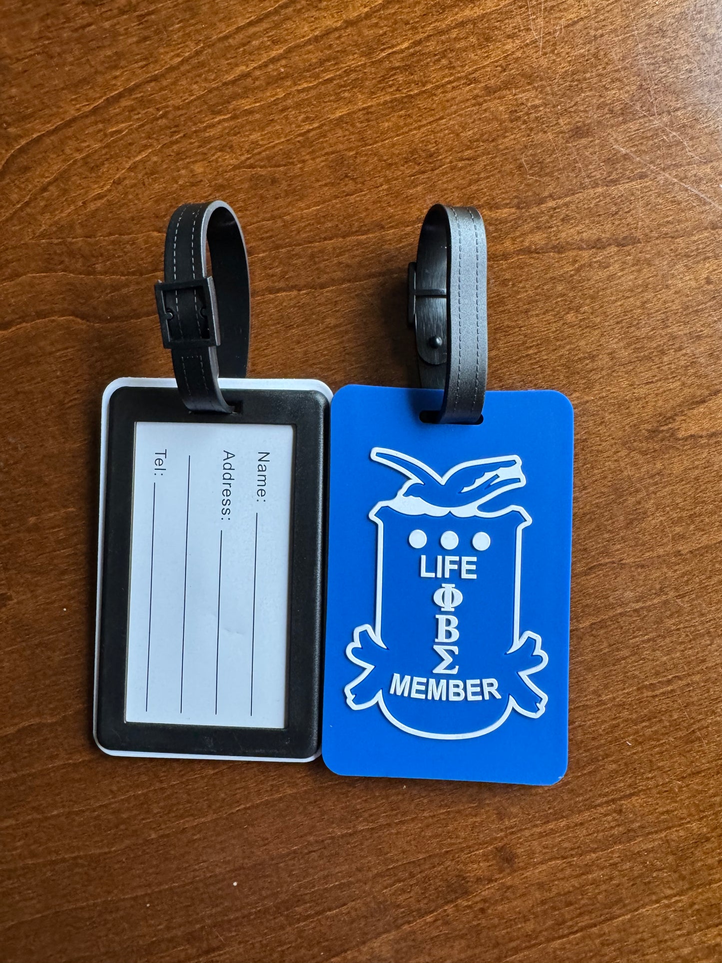 Phi Beta Sigma Luggage Tag