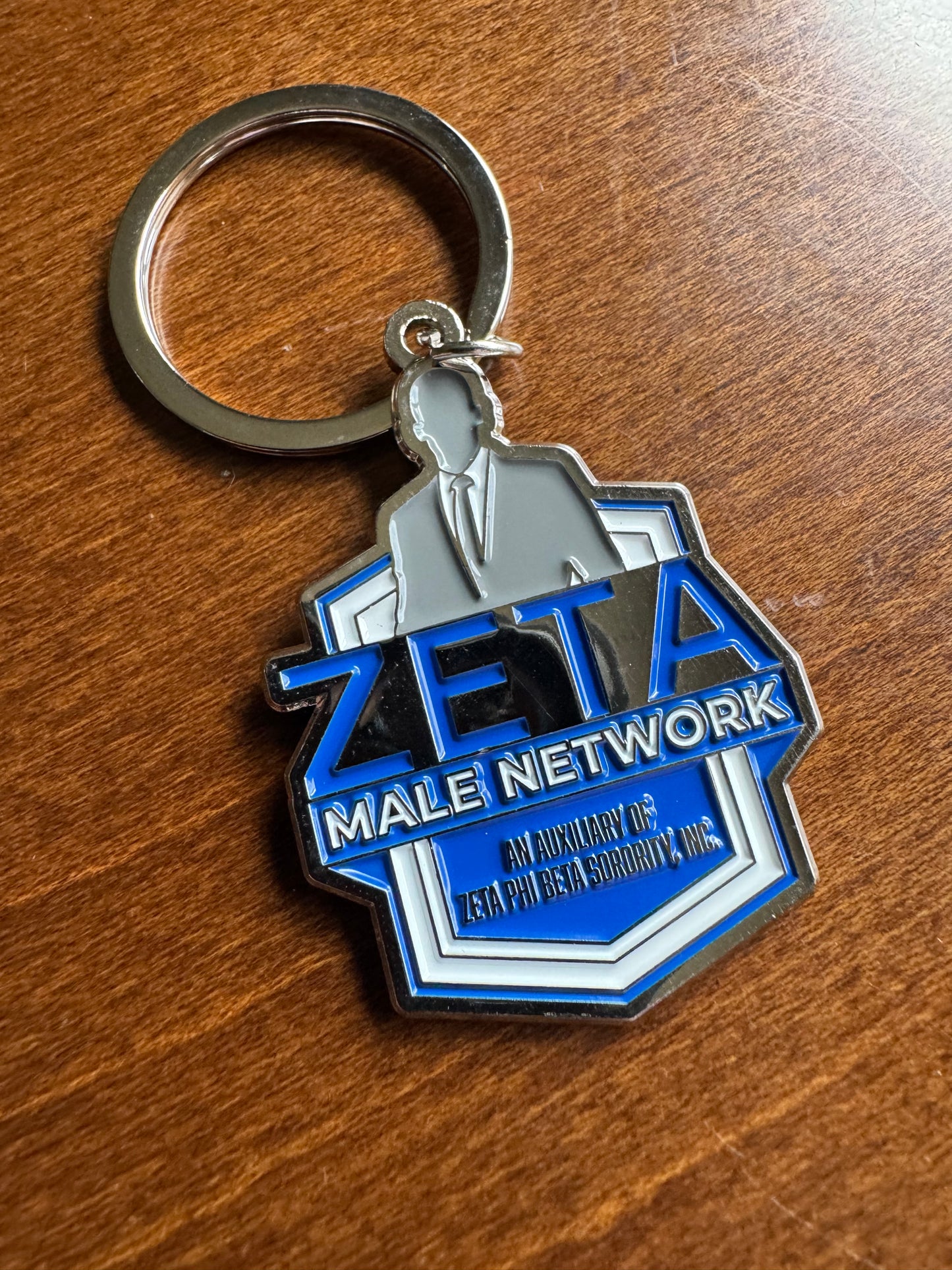 Zeta Male Network Key Chain