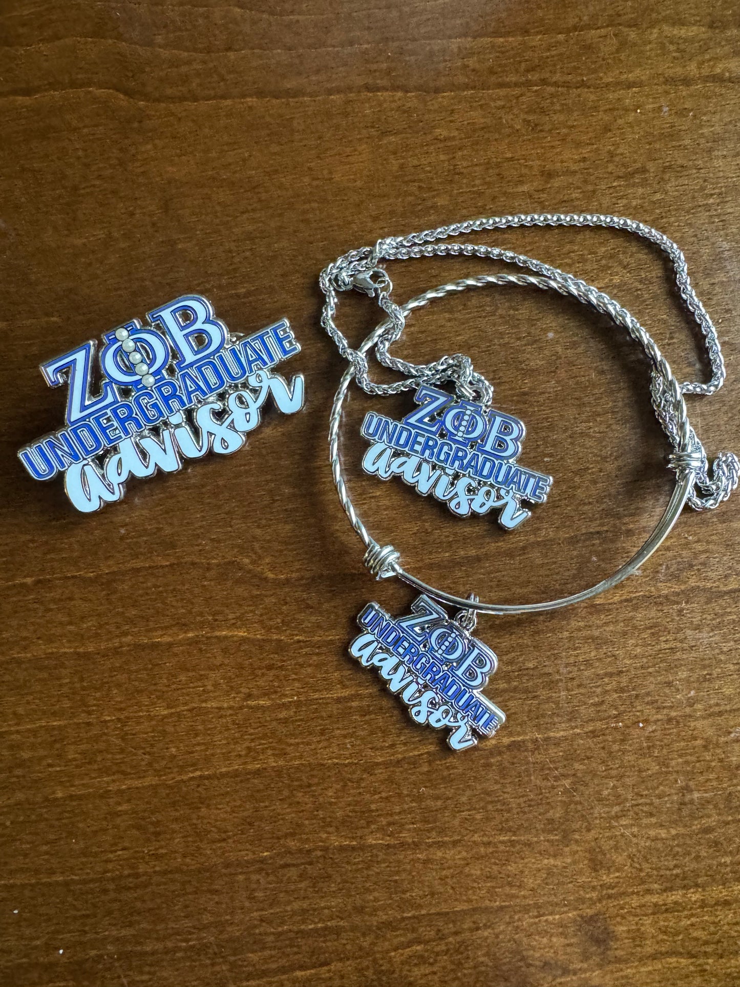Zeta Undergraduate Advisor Jewelry