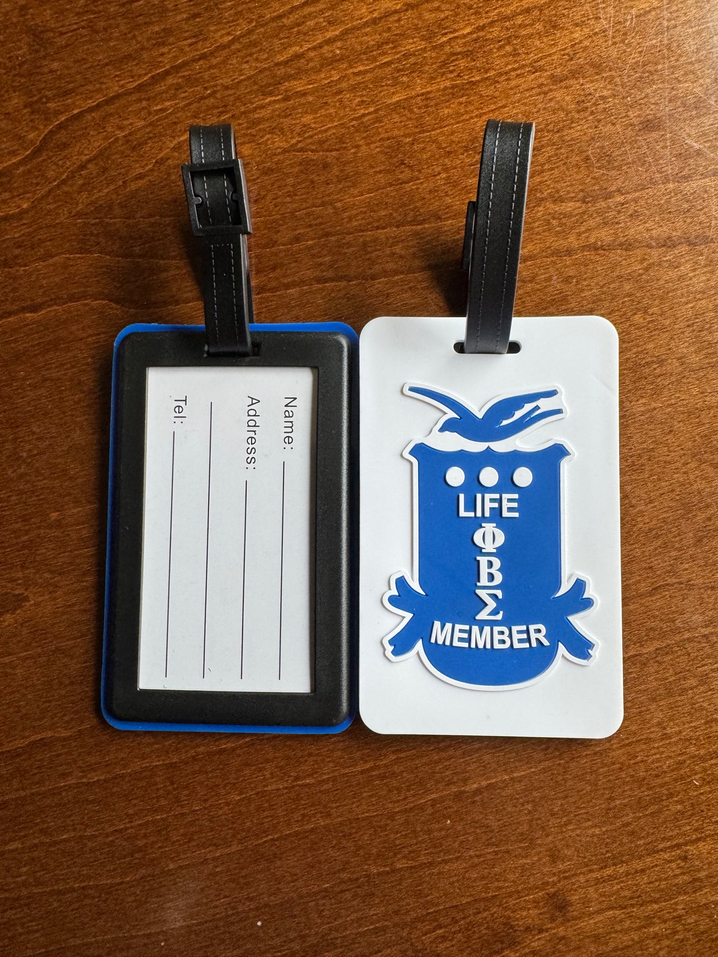 Phi Beta Sigma Luggage Tag