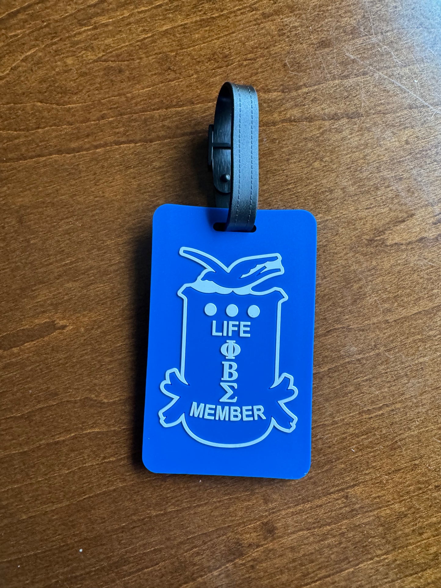 Phi Beta Sigma Luggage Tag