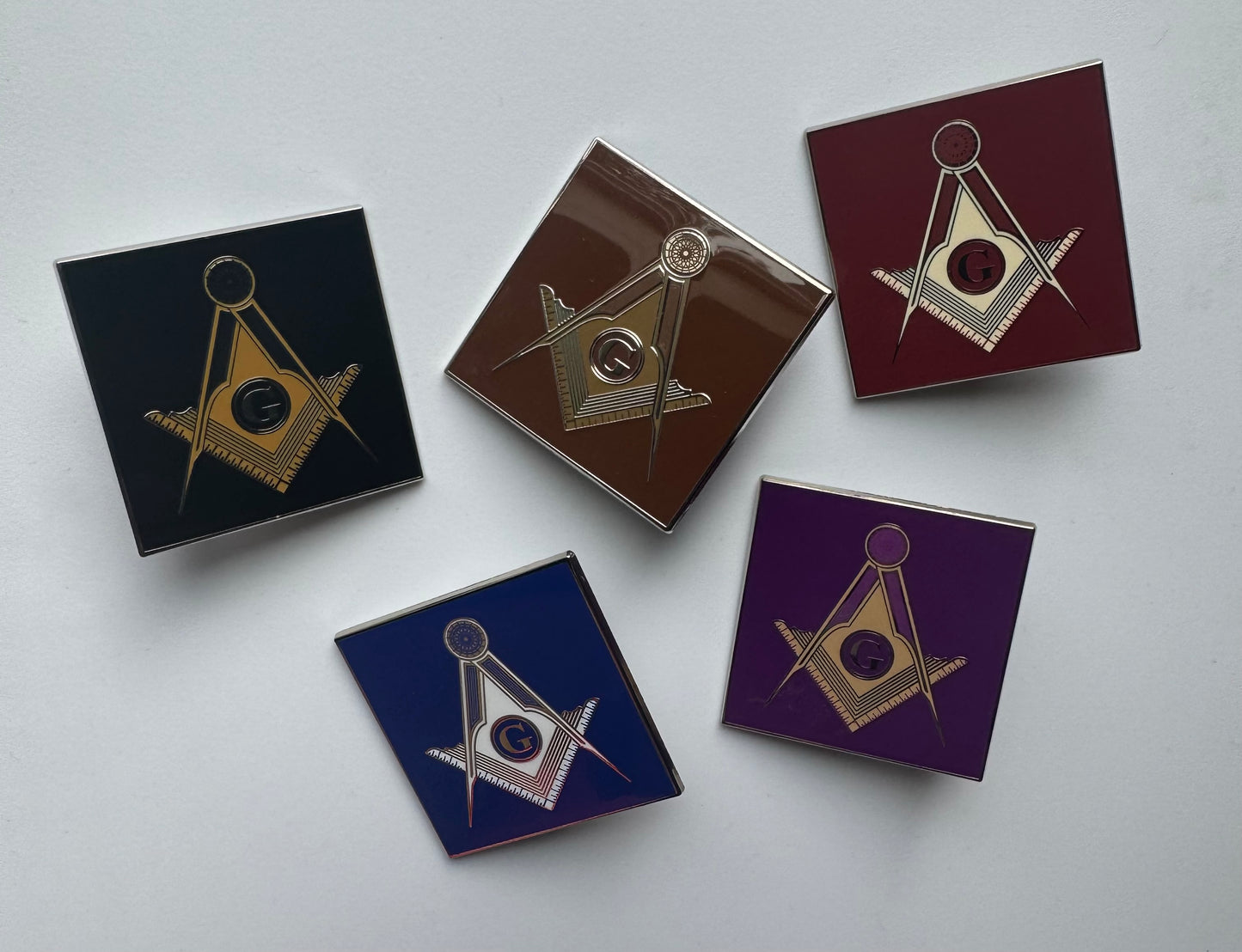 Masonic Square Pin