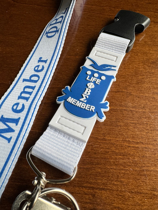 Phi Beta Sigma Premium Lanyard