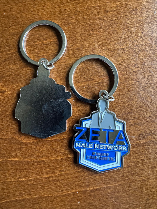 Zeta Male Network Key Chain