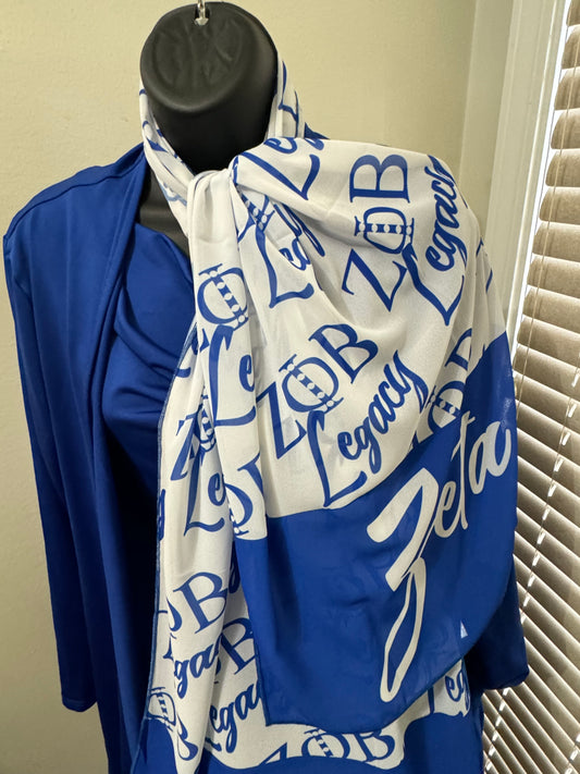 Legacy All Over Chiffon Scarf