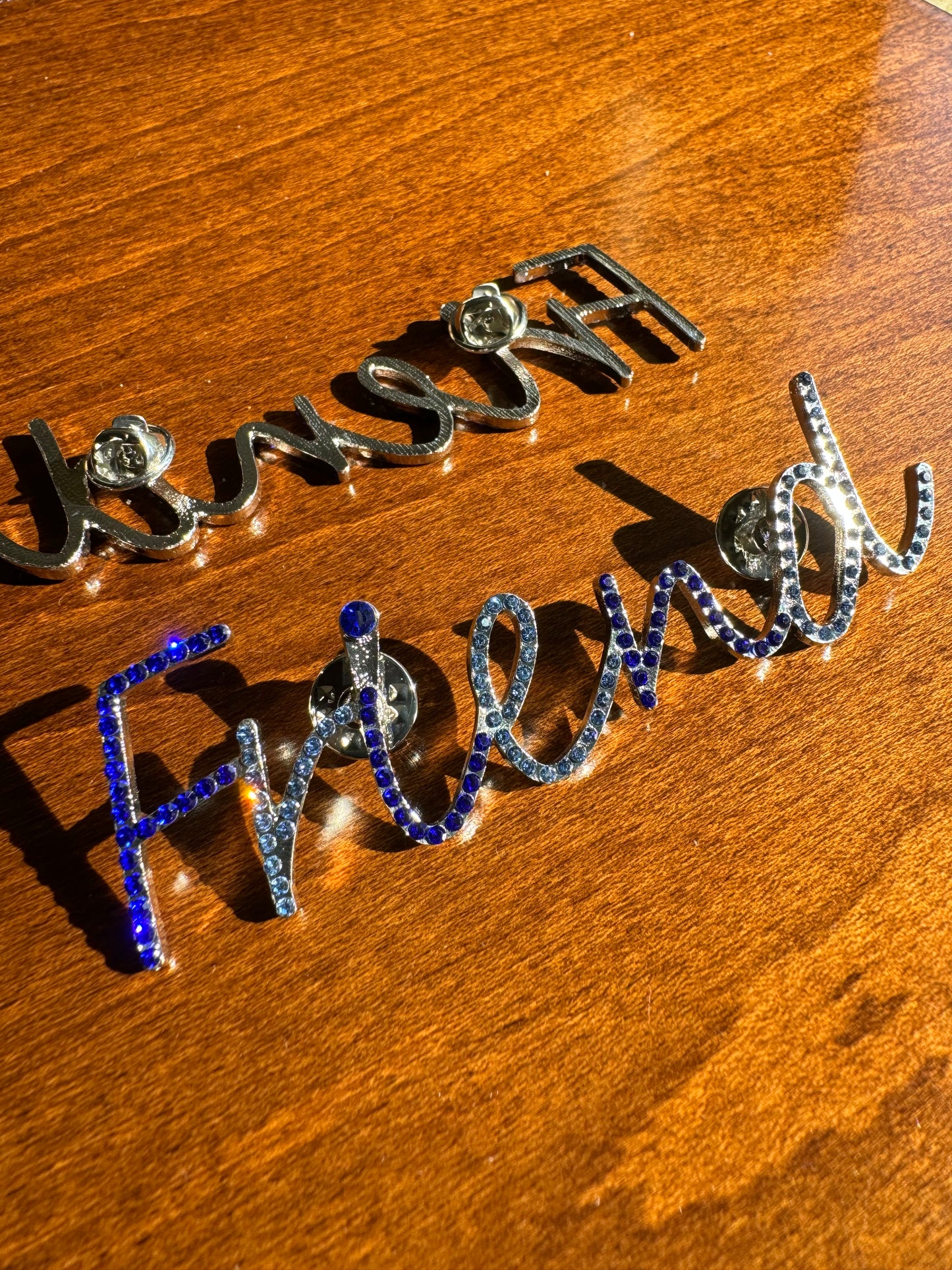 Friend Lapel Pin