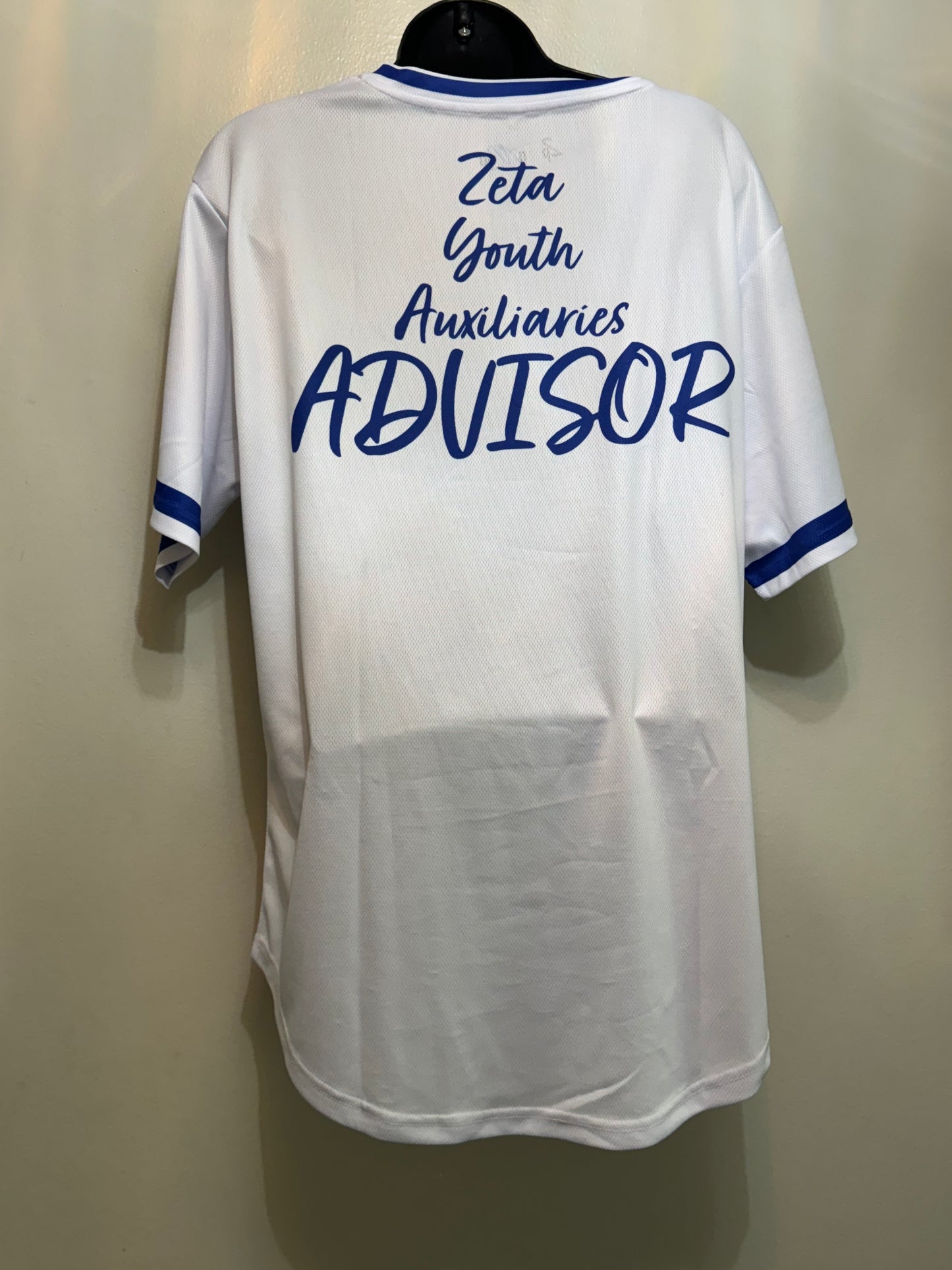 Zeta Youth Auxiliaries ADVISOR Jersey