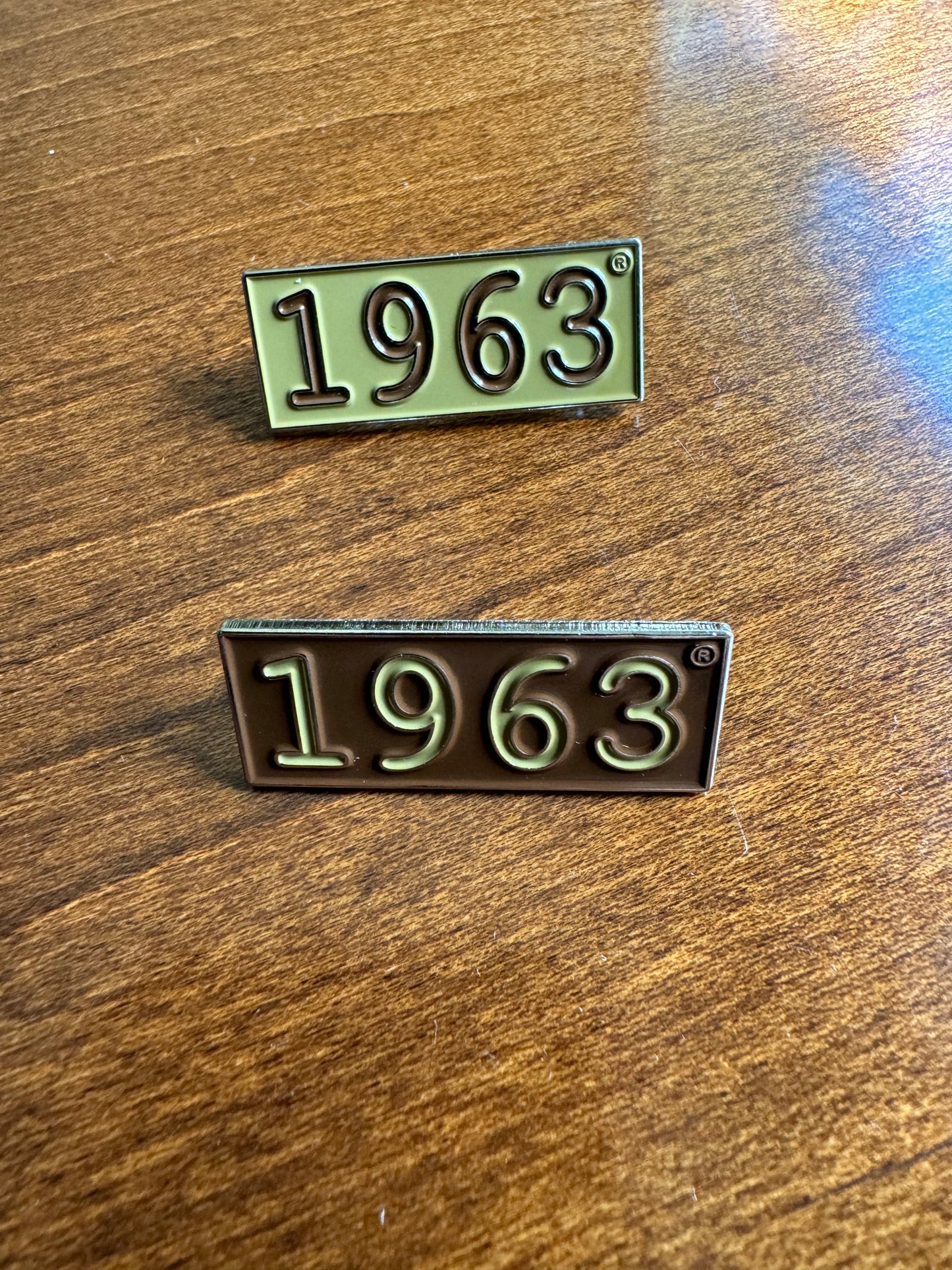 Fraternity Founding Year Pin
