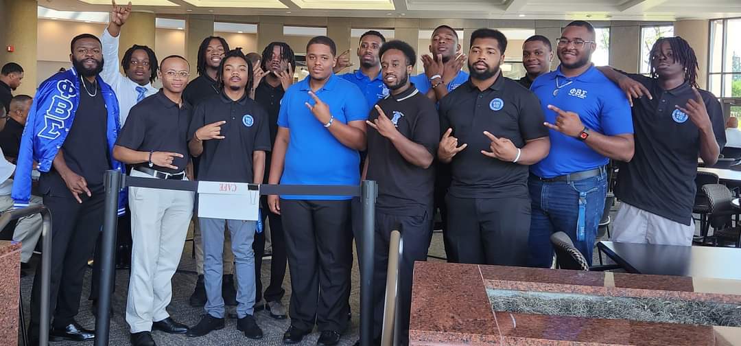 Phi Beta Sigma STATE OF MI Dri-Fit BLACK Polo & Tie