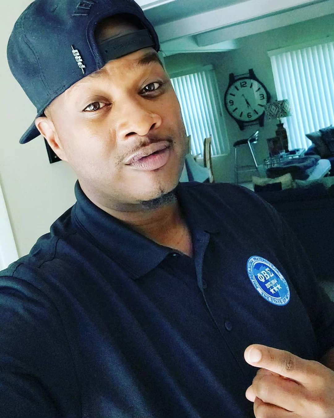 Phi Beta Sigma STATE OF MI Dri-Fit BLACK Polo & Tie