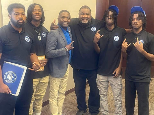 Phi Beta Sigma STATE OF MI Dri-Fit BLACK Polo & Tie