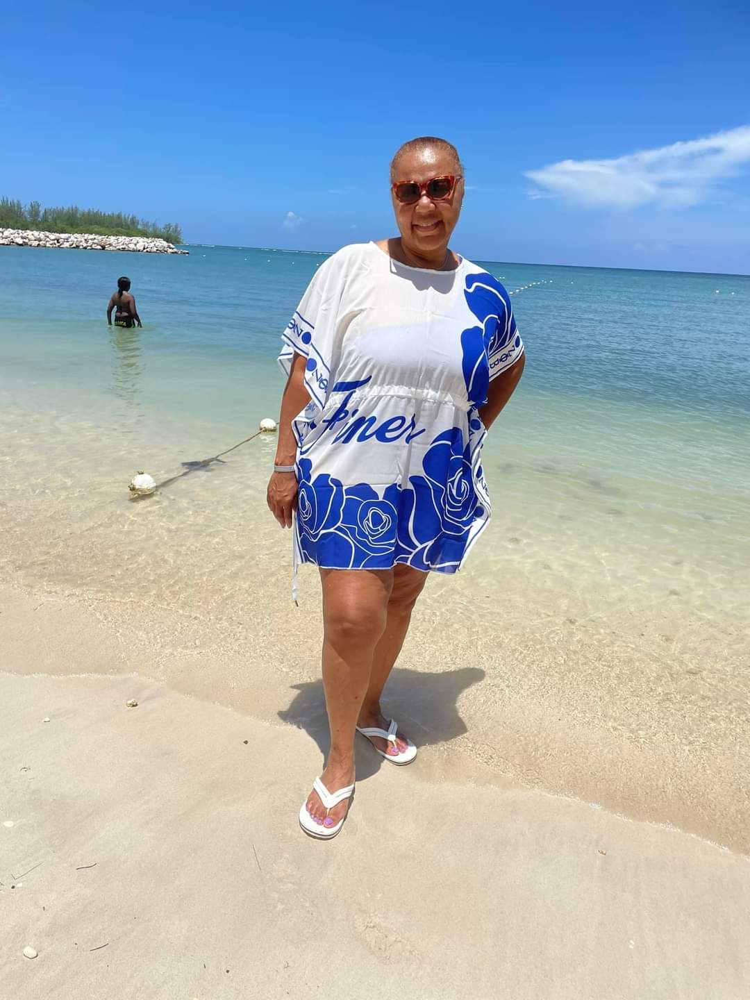 Finer Beach Cover-up (White)