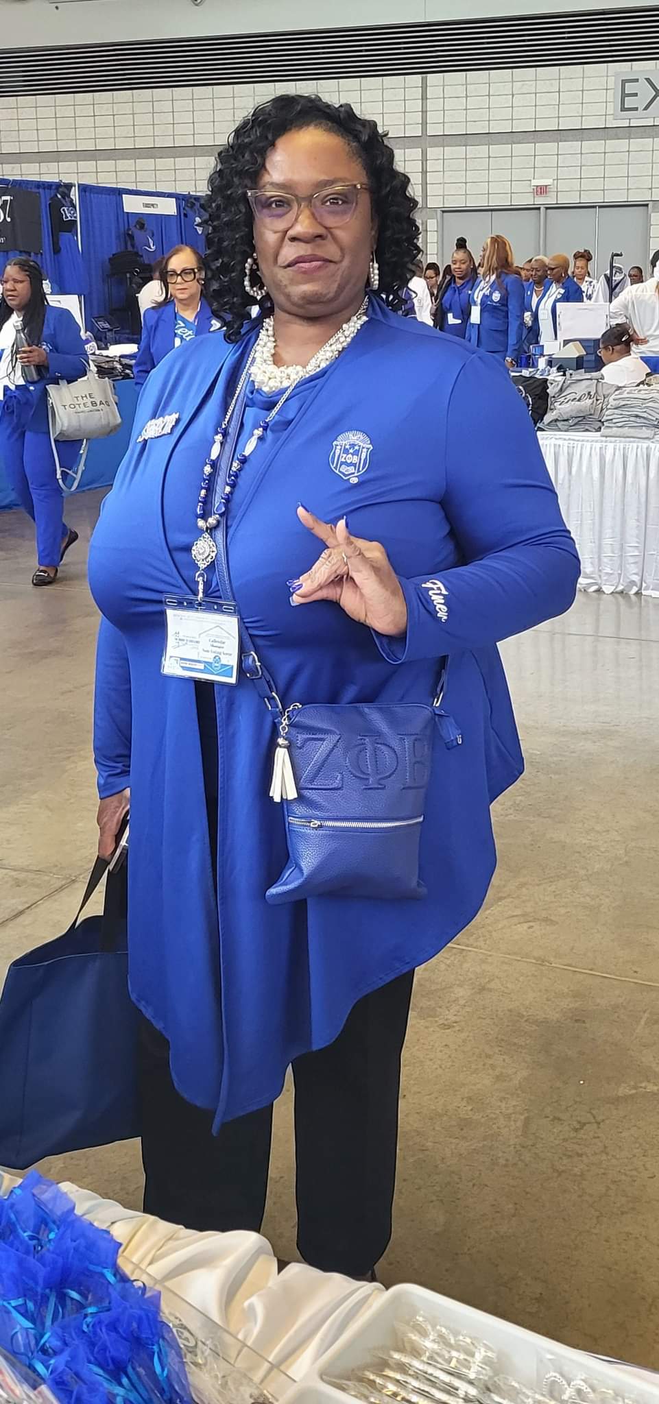 Finer "Shield" Business Twin Set (ROYAL)