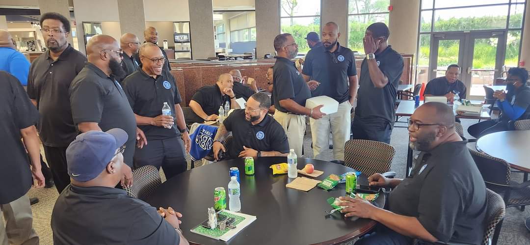Phi Beta Sigma STATE OF MI Dri-Fit BLACK Polo & Tie