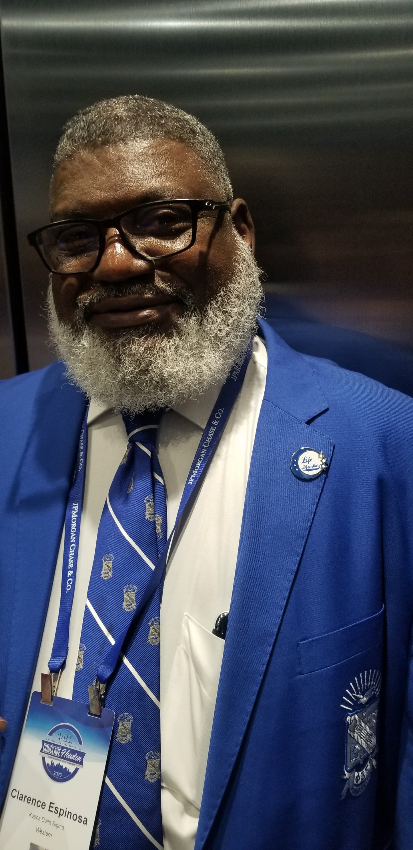 Phi Beta Sigma Life Member lapel pin