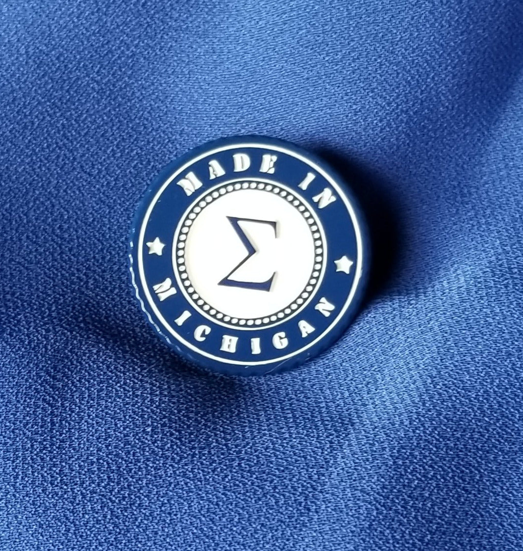 Sigma "Made in Michigan" lapel pin