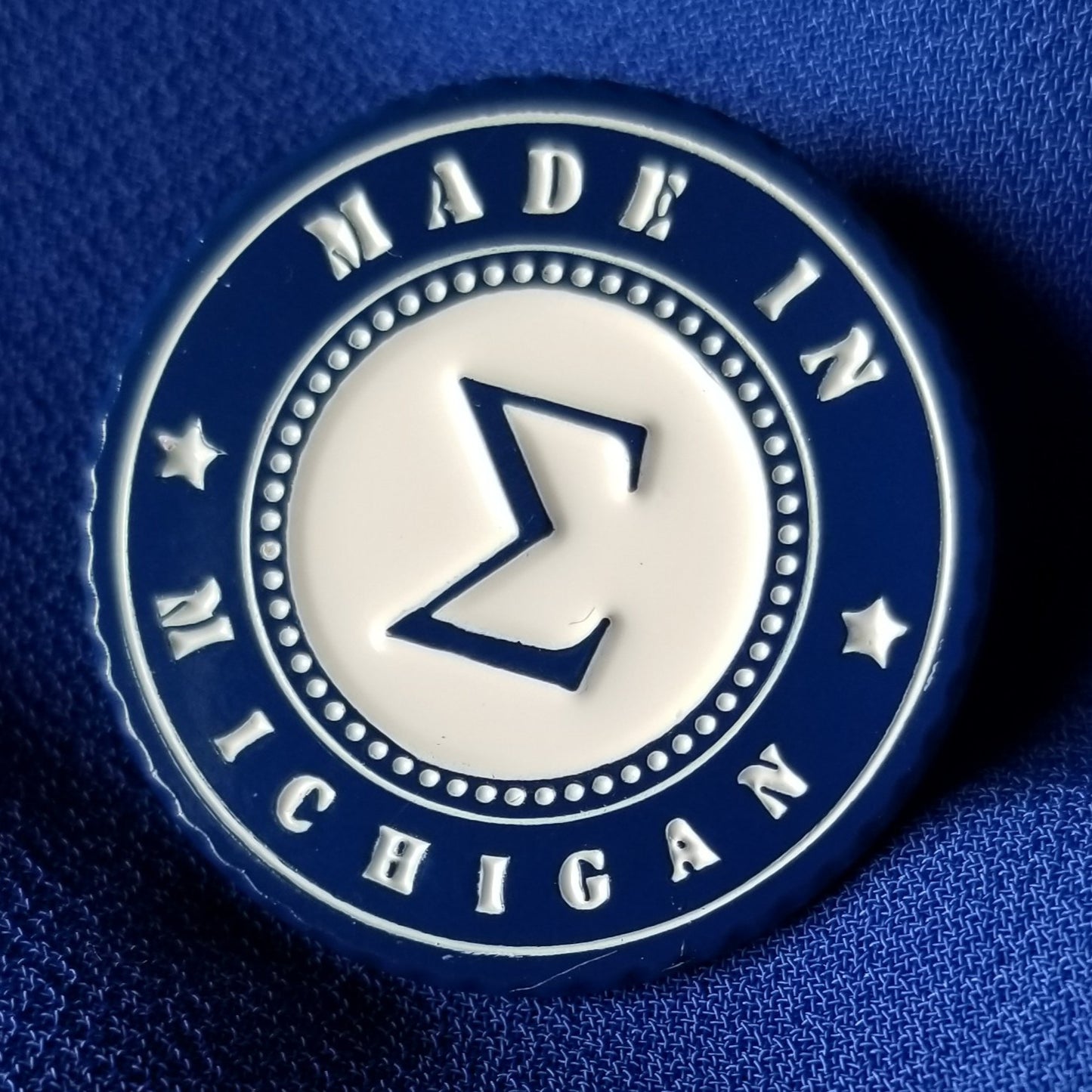 Sigma "Made in Michigan" lapel pin