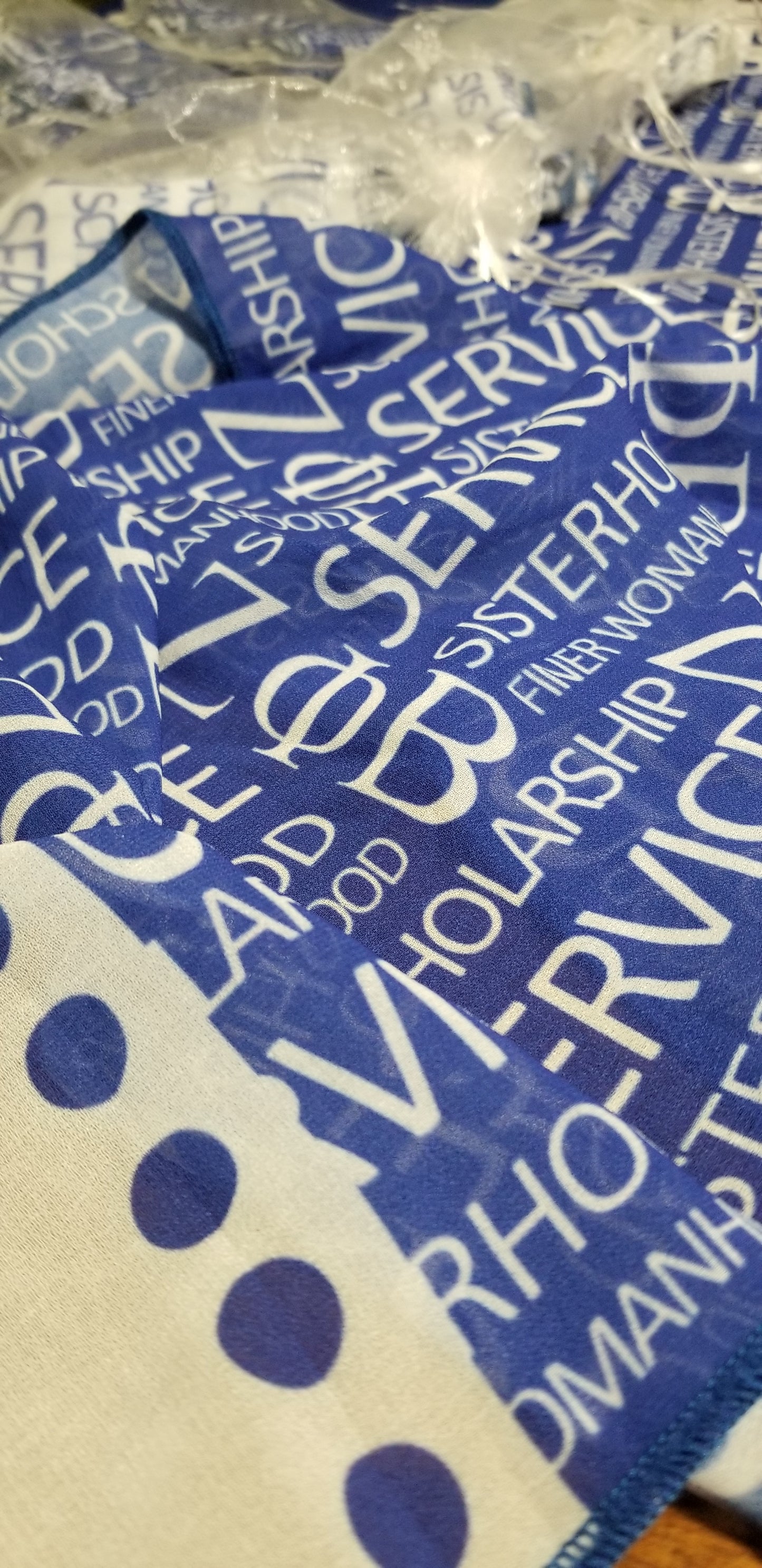 Principles Chiffon Scarf