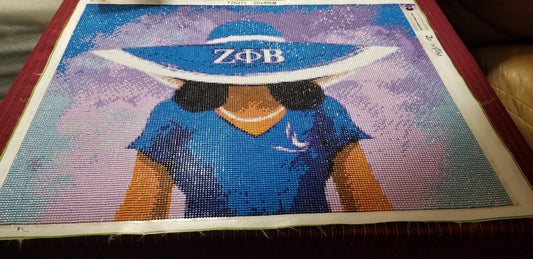 "Sophisticated Lady" Full Drill Diamond Painting (50x40CM Canvas)