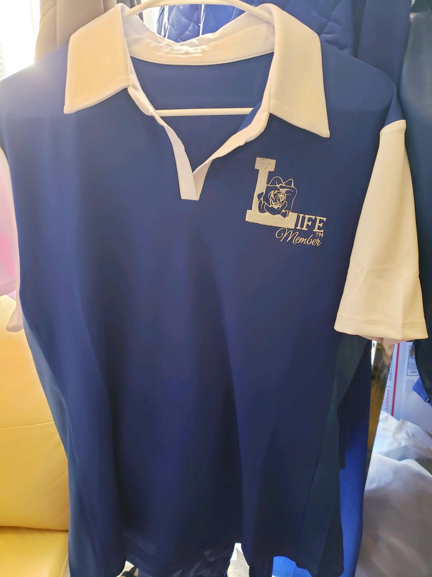 Life Member Ombre Two Tone Polo