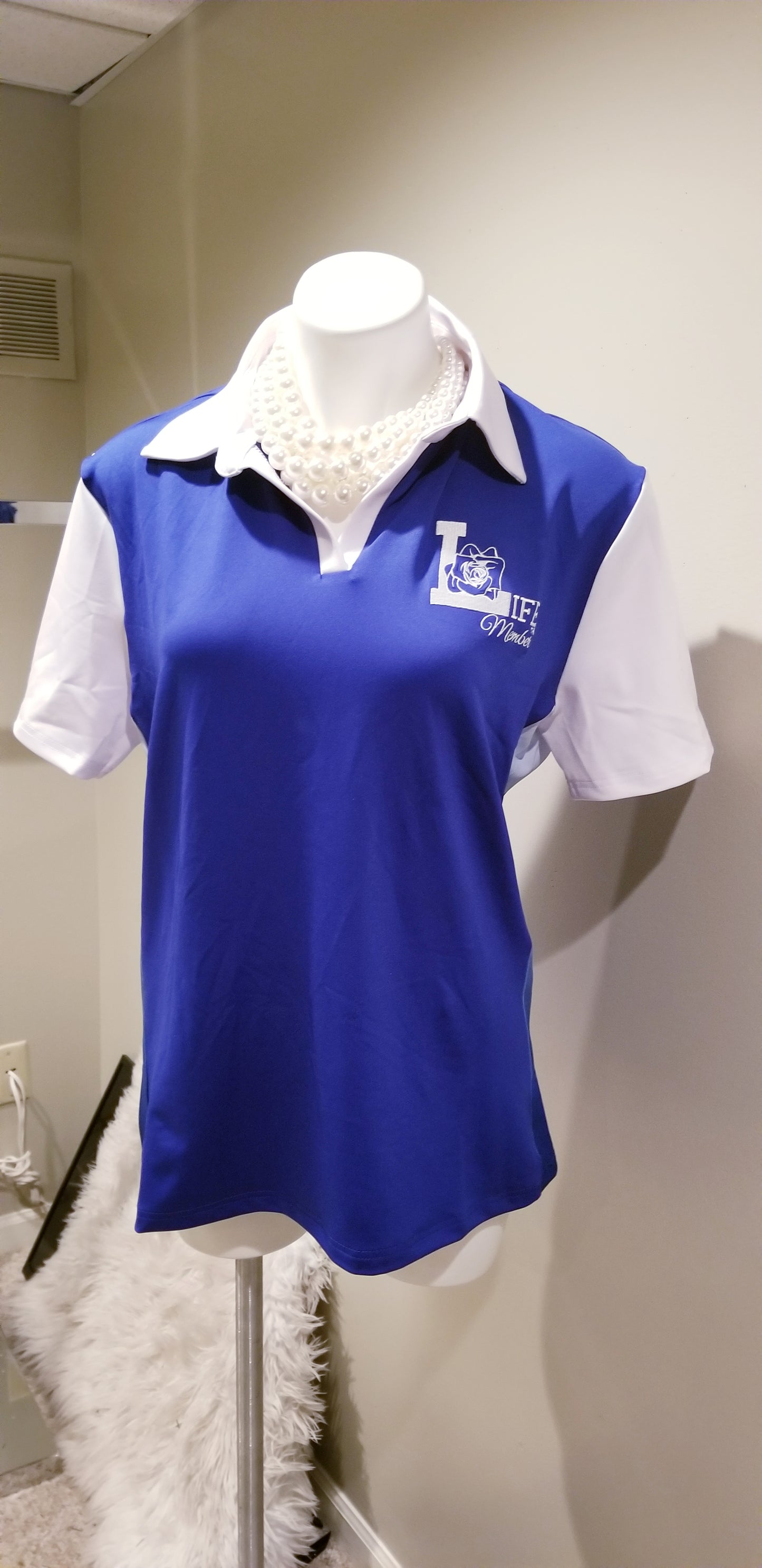 Life Member Ombre Two Tone Polo